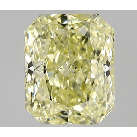 Diament o barwie fantazyjnej radiant, 1ct, VS2, Fancy Light Yellow, GIA 5536854303