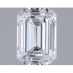 Diament laboratoryjny szlif szmaragdowy, 1.53ct, VVS2, D, IGI LG750589651