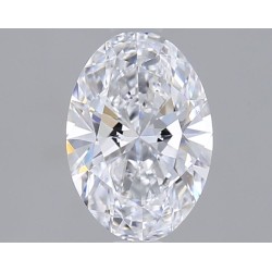 Diament laboratoryjny szlif owalny, 1ct, IF, D, IGI LG750524092