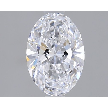 Diament laboratoryjny szlif owalny, 1ct, IF, D, IGI LG750524092