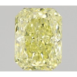 Diament o barwie fantazyjnej radiant, 0.58ct, VS1, Fancy Light Yellow, GIA 1545069808