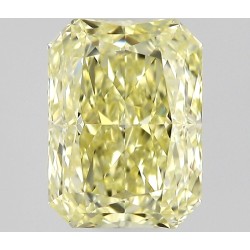 Diament o barwie fantazyjnej radiant, 0.52ct, VS1, Fancy Light Yellow, GIA 6542098264