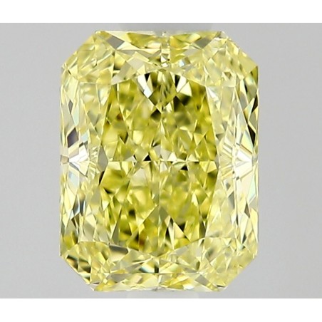 Diament o barwie fantazyjnej radiant, 0.57ct, VVS1, Fancy Yellow, GIA 3545113940