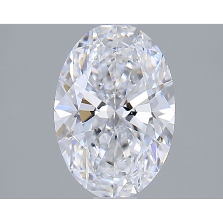 Diament laboratoryjny szlif owalny, 1.06ct, IF, D, IGI LG750524093