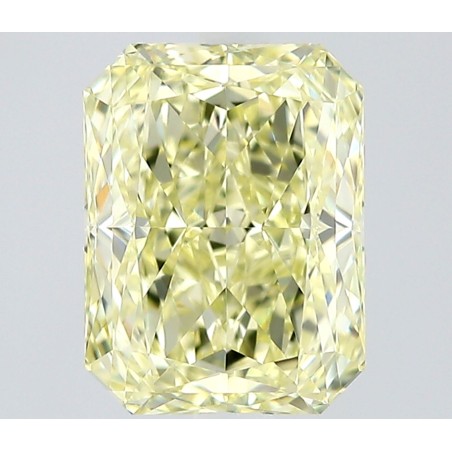 Diament o barwie fantazyjnej radiant, 1.21ct, VVS1, Fancy Light Yellow, GIA 6542078248