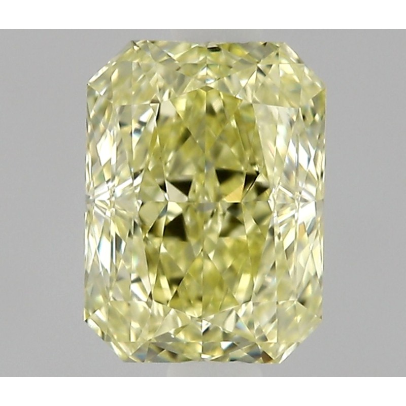 Diament o barwie fantazyjnej radiant, 0.5ct, VVS1, Fancy Yellow, GIA 1545149183