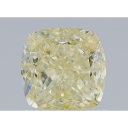 Diament o barwie fantazyjnej szlif poduszkowy brylantowy, 1.2ct, VS2, Fancy Light  Yellow, GIA 2466839758