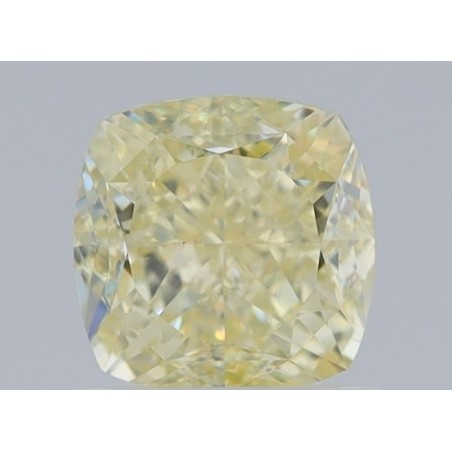 Diament o barwie fantazyjnej szlif poduszkowy brylantowy, 1.2ct, VS2, Fancy Light  Yellow, GIA 2466839758