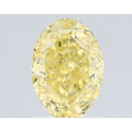 Diament o barwie fantazyjnej szlif owalny, 1.54ct, VS2, Fancy Yellow, GIA 7526622519