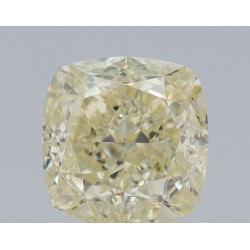 Diament o barwie fantazyjnej szlif poduszkowy brylantowy, 1.27ct, VS1, Fancy Light Yellow, GIA 2478054163