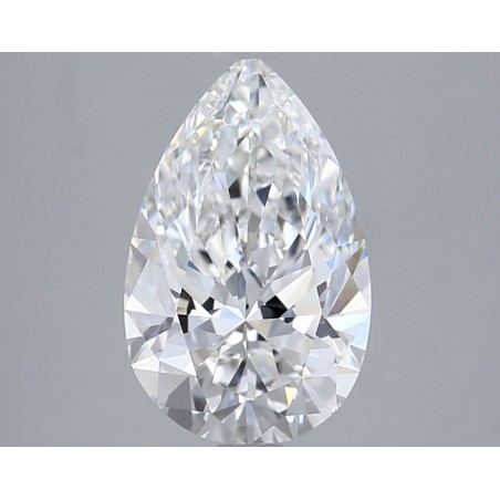 Diament laboratoryjny szlif gruszkowy, 2.01ct, VVS2, E, IGI LG750524204