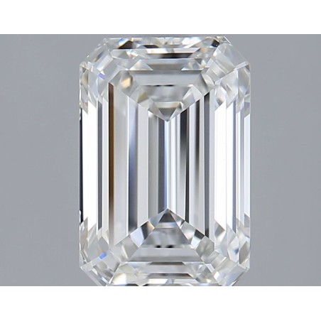 Diament laboratoryjny szlif szmaragdowy, 1.52ct, VVS1, F, IGI LG750589656