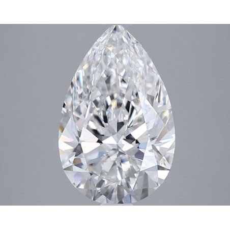 Diament laboratoryjny szlif gruszkowy, 2.54ct, VVS2, E, IGI LG750524143