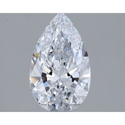 Diament laboratoryjny szlif gruszkowy, 1ct, IF, D, IGI LG750524370