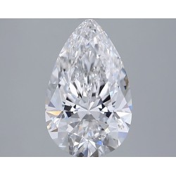 Diament laboratoryjny szlif gruszkowy, 2.1ct, VVS2, D, IGI LG750524154