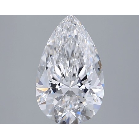 Diament laboratoryjny szlif gruszkowy, 2.1ct, VVS2, D, IGI LG750524154