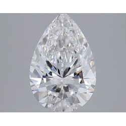 Diament laboratoryjny szlif gruszkowy, 2.54ct, VVS2, E, IGI LG750524134