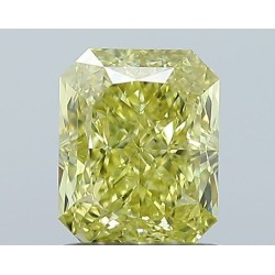 Diament o barwie fantazyjnej radiant, 1.12ct, SI1, Fancy Brownish Greenish Yellow, GIA 1535639664