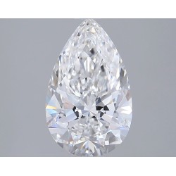 Diament laboratoryjny szlif gruszkowy, 1.54ct, VVS2, D, IGI LG750524297