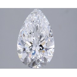 Diament laboratoryjny szlif gruszkowy, 1.6ct, VVS2, D, IGI LG750524236