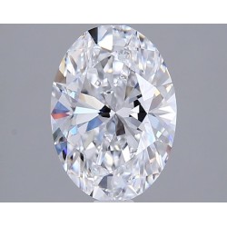 Diament laboratoryjny szlif owalny, 1.54ct, VVS1, D, IGI LG750524003