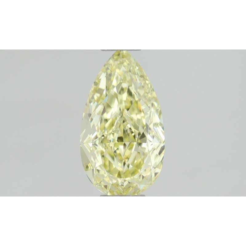 Diament o barwie fantazyjnej szlif gruszkowy, 0.51ct, VS2, Fancy  Yellow, GIA 1429544431