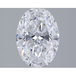 Diament laboratoryjny szlif owalny, 1.26ct, VVS1, D, IGI LG750524029