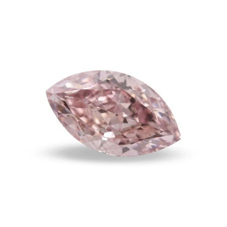 Diament o barwie fantazyjnej markiza, 0.81ct, VS2, Fancy Brownish Pink, GIA 2166204234