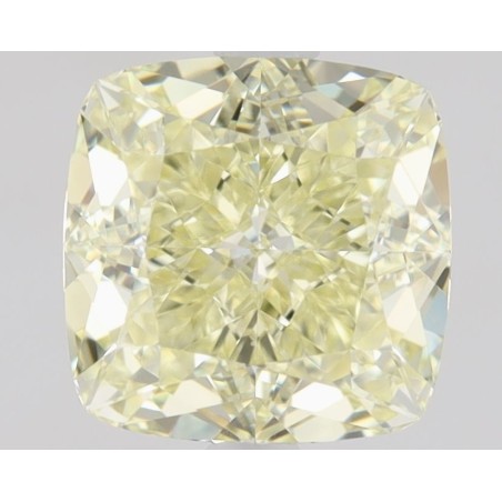 Diament o barwie fantazyjnej szlif poduszkowy brylantowy, 1.17ct, VS1, Fancy Light  Yellow, GIA 7235136602