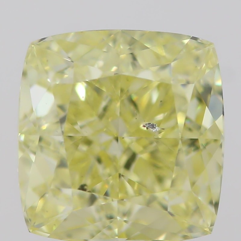Diament o barwie fantazyjnej szlif poduszkowy brylantowy, 1.11ct, SI1, Fancy  Yellow, GIA 5212291898