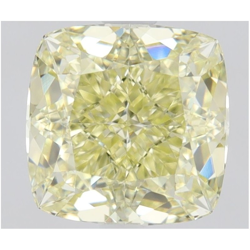 Diament o barwie fantazyjnej szlif poduszkowy brylantowy, 1.12ct, VVS2, Fancy  Yellow, GIA 2476790600