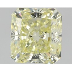 Diament o barwie fantazyjnej radiant, 1.36ct, VS2, Fancy Light Yellow, GIA 2116471912