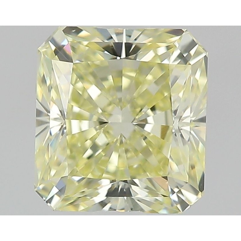 Diament o barwie fantazyjnej radiant, 1.36ct, VS2, Fancy Light Yellow, GIA 2116471912