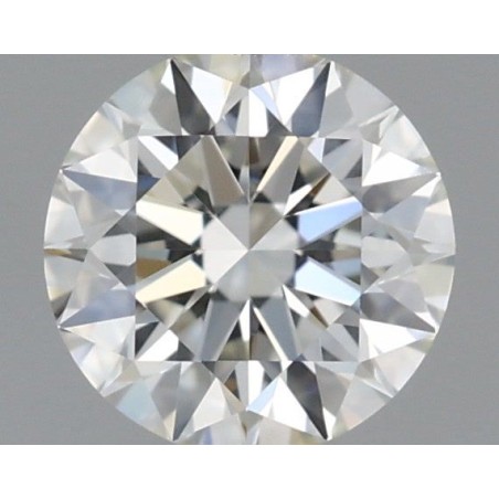 Diament o barwie fantazyjnej szlif okrągły, 0.34ct, VVS1, J, GIA 6532504812