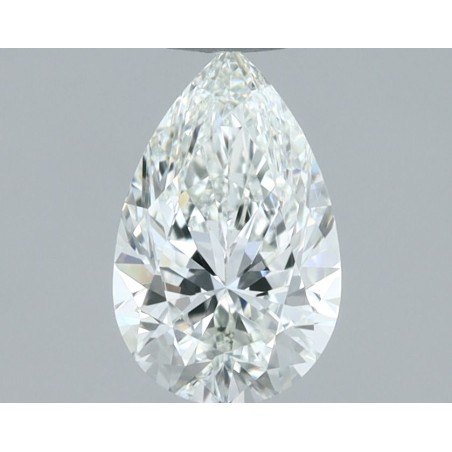 Diament o barwie fantazyjnej szlif gruszkowy, 0.5ct, VS1, Faint Yellow Green, GIA 5543040210