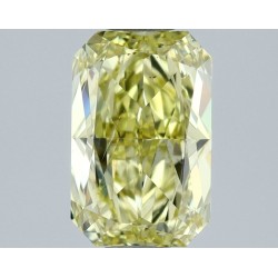 Diament o barwie fantazyjnej radiant, 1ct, SI2, Fancy Intense Yellow, GIA 2534812005