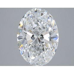 Diament laboratoryjny szlif owalny, 2.52ct, VVS2, F, IGI LG749580981