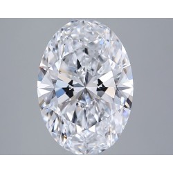 Diament laboratoryjny szlif owalny, 3ct, VVS1, D, IGI LG749580847