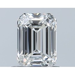 Diament szlif szmaragdowy, 0.7ct, VVS1, G, GIA 2235770506