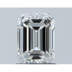 Diament szlif szmaragdowy, 1ct, VVS1, G, GIA 5231794846