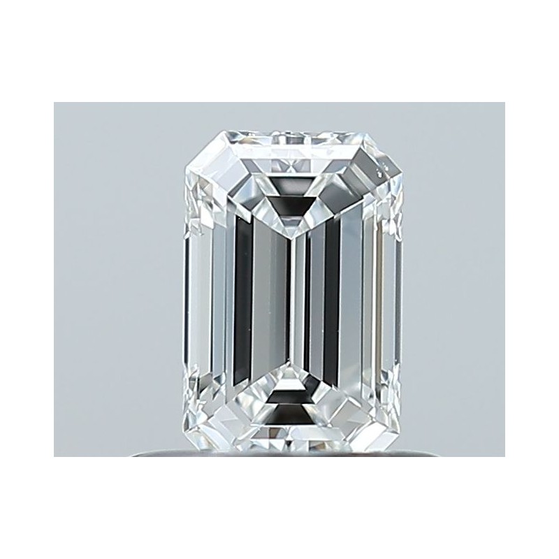 Diament szlif szmaragdowy, 0.5ct, VS2, F, GIA 2517923021