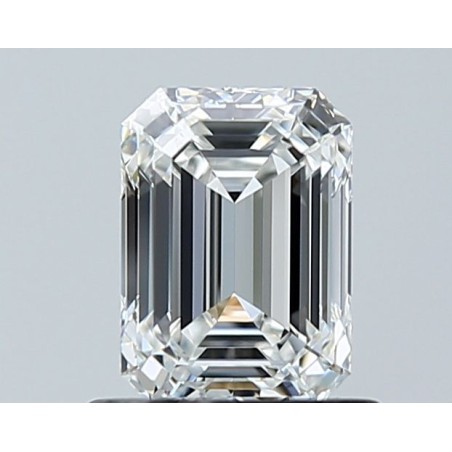 Diament szlif szmaragdowy, 0.9ct, VVS1, F, GIA 5536748145