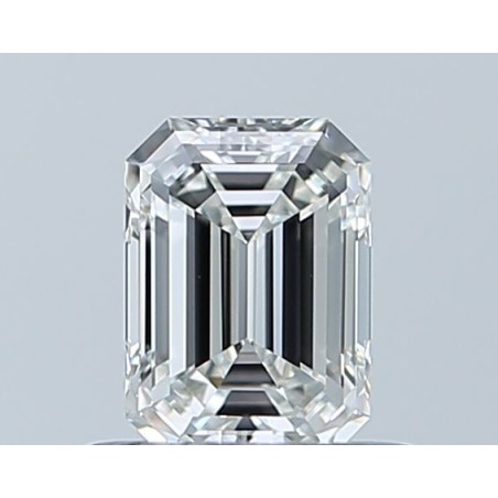 Diament szlif szmaragdowy, 0.5ct, VVS2, G, GIA 2534405580