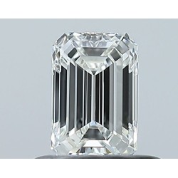 Diament szlif szmaragdowy, 0.5ct, VS1, G, GIA 1232775843