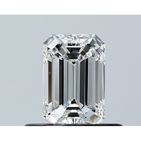 Diament szlif szmaragdowy, 0.5ct, VS2, G, GIA 5513922779