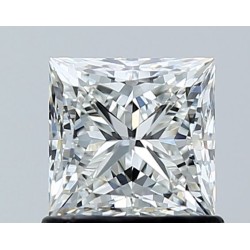Diament szlif princess, 1ct, VS2, H, GIA 6237622359