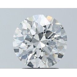 Diament szlif okrągły, 2ct, SI2, G, IGI 726557489