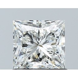 Diament szlif princess, 1ct, VVS2, G, HRD 250000280305