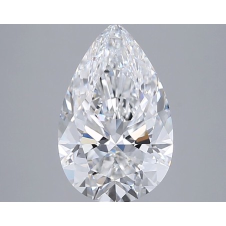 Diament laboratoryjny szlif gruszkowy, 2.3ct, VVS2, E, IGI LG750524148