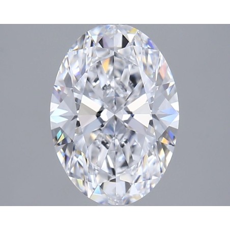 Diament laboratoryjny szlif owalny, 2ct, VVS2, D, IGI LG750520579